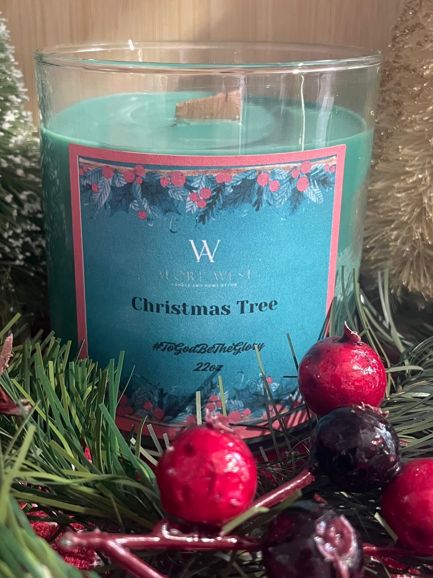 Christmas Tree Scented Candle