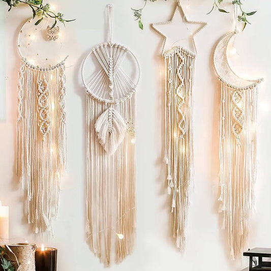 Macrame Handmade Dream Catcher Wall Décor  Halloween