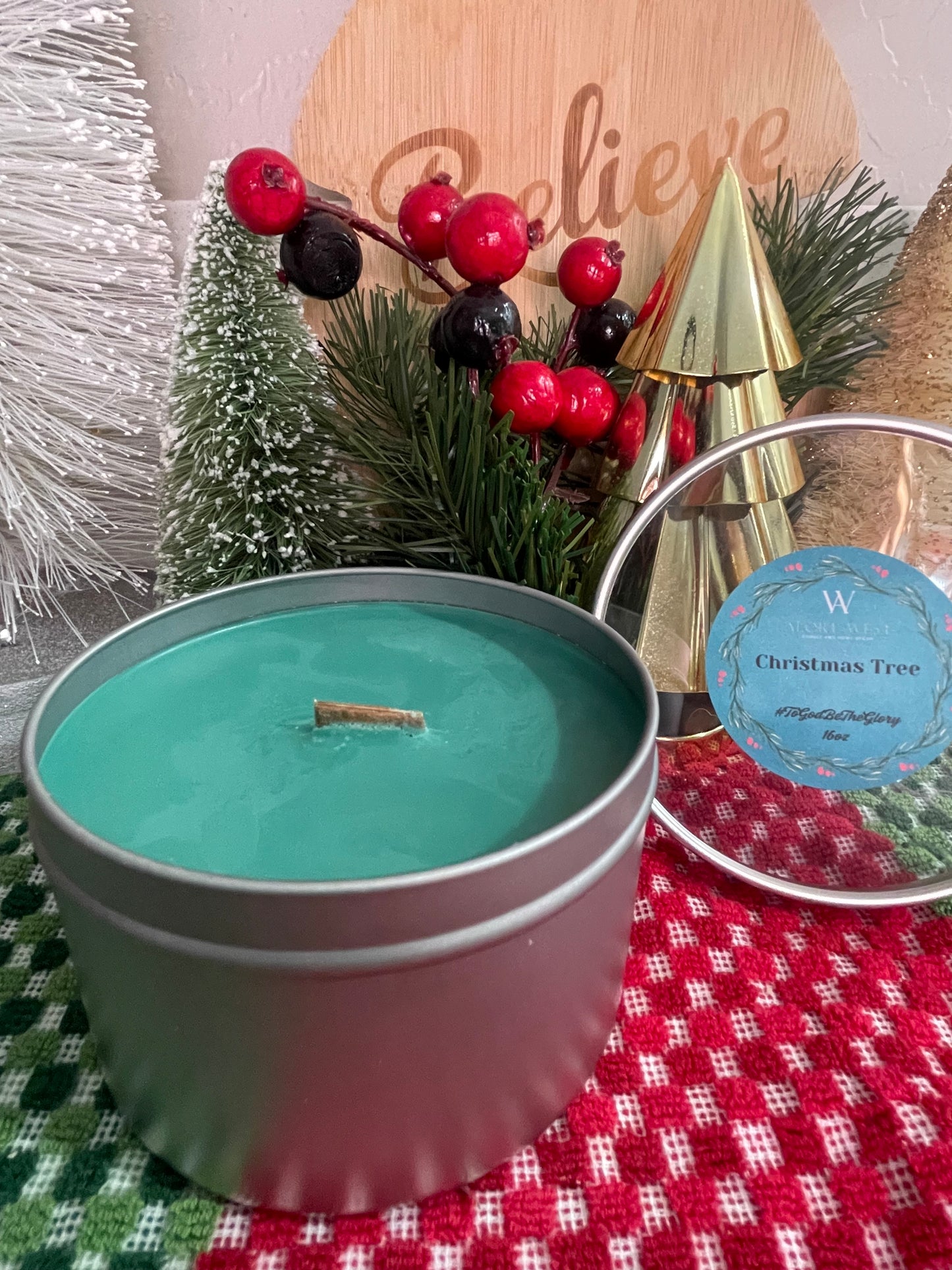 Christmas Tree Scented Candle